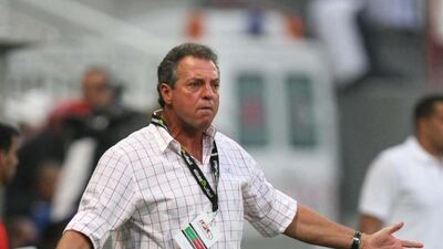 Former Al Jazira coach Abel Braga, shown here in March 2009, has agreed to return to the club and will now be tasked with bringing some silverware to the Abu Dhabi side. Stephen Lock / The National