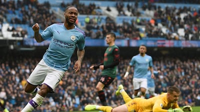 Striker: Raheem Sterling (Manchester City) – The lone City player to earn Pep Guardiola’s praise for his first-half display, Sterling scored in the second period against Aston Villa. AFP