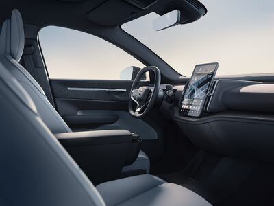 Nothing too cluttered about that interior. Photo: Volvo