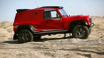 The street-friendly Wildcat 300 STR GS has a zero-to-100kph time of under five seconds. Amy Leang / The National