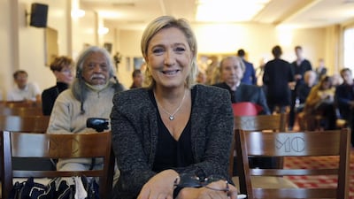 French far-right Front National party leader Marine Le Pen. Chesnot / Getty Images.