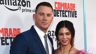 17. Channing Tatum and Jenna Dewan. (Photo by CHRIS DELMAS / AFP)