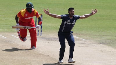 Scotland and Zimbabwe are both through to the Super Six stage of the World Cup Qualifier tournament. Courtesy ICC
