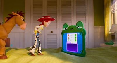 Toy Story 5 is both concerned and hopeful about the developing relationship between children and technology. Photo: Disney/Pixar
