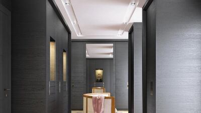 The walk-in dressing room in the penthouse. Courtesy Ralf Schmitz