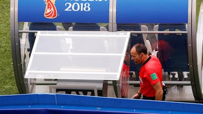 Video Assistant Referee (VAR) was used to great effect at the 2018 World Cup in Russia. Reuters