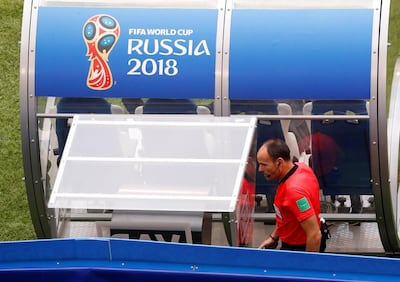 Video Assistant Referee (VAR) was used to great effect at the 2018 World Cup in Russia. Reuters