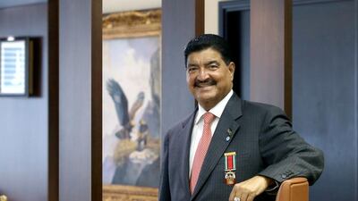 B R Shetty stepped down as chief executive of NMC to become joint non-executive chairman. Ravindranath K / The National