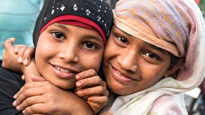 Children on the streets of Bhopal
