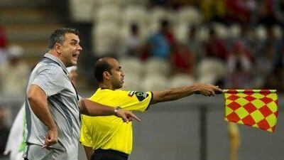 Al Ain's head coach Cosmin Olaroiu.