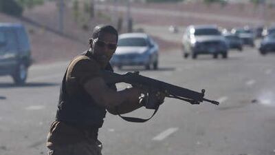 Jamie Foxx starred in The Kingdom, one of only two major motion pictures filmed in the capital.