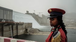 The Grand Ethiopian Renaissance Dam in Guba, Ethiopia. AFP