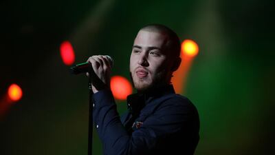 Mike Posner will perform at this year’s RedfestDXB. Amy Leang / The National