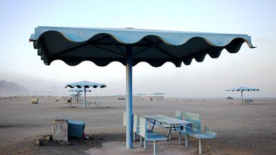 An image from Sinisa Vlajkovic's series of vernacular architecture in the Northern Emirates. Courtesy Warehouse421