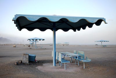 An image from Sinisa Vlajkovic's series of vernacular architecture in the Northern Emirates. Courtesy Warehouse 421