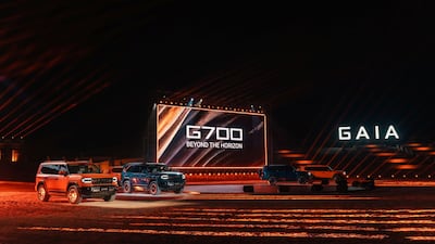 Jetour G700 makes high-powered global debut in Dubai
