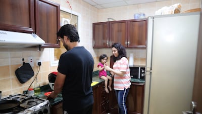 The family live in the Muhaisnah area of Dubai.