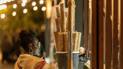 The Ajman Food Festival opened on Thursday evening. Antonie Robertson / The National
