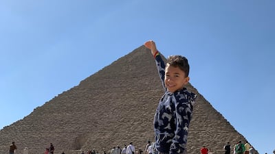 Mario in Cairo, Egypt, where he filmed a video about mummified animals. Courtesy: Nani Montero