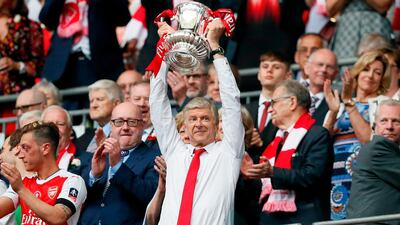 Last May's FA Cup win over Chelsea was a seventh victory in the competition for Wenger. Kirsty Wigglesworth / AP Photo