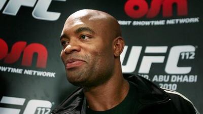UFC star Anderson Silva