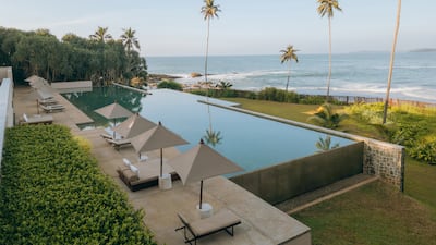 The hotel's vast grounds cover 14 hectares. Photo: Amanwella