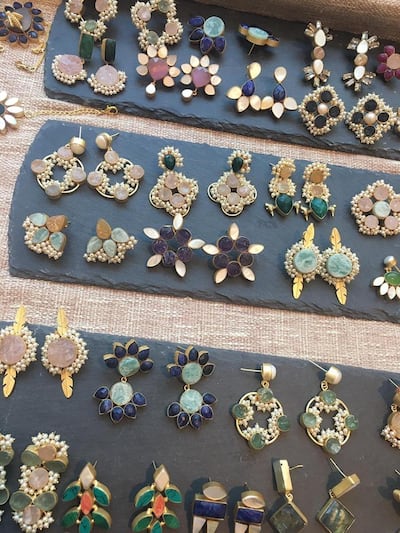 A jewellery stall at the Ripe Market in the Springs Souk. Photo: Ripe Market