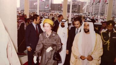 Queen Elizabeth and Sheikh Zayed shared a long friendship. Courtesy Le Méridien Abu Dhabi