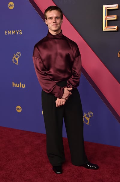 Finn Bennett wears Saint Laurent. AP