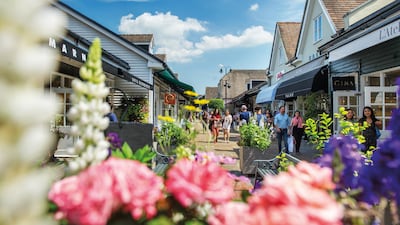 Bicester Village welcomed 6.4 million visitors in 2017. Courtesy Bicester Village