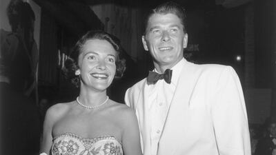 Nancy and Ronald Reagan in their prime. Murray Garrett /Getty Images