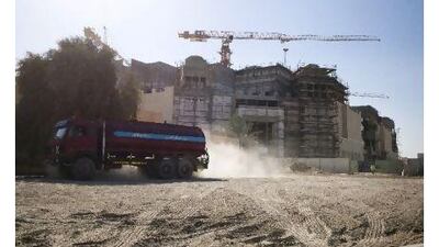 A new mall is being built in Al Ain to support the ever growing population's demand for consumer goods.