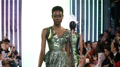 Rami Kadi’s spring/summer 2019 couture collection. Courtesy Rami Kadi