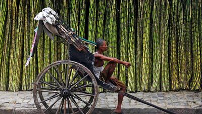 A roadside wholesale sugarcane market in Kolkata, India. The Asian country will restrict sugar exports as a precautionary measure to safeguard its own food supplies, after banning wheat sales about two weeks ago. Reuters