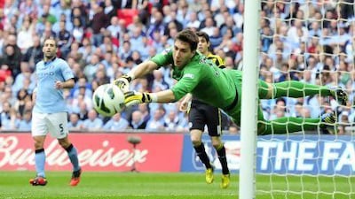 Costel Pantilimonis expected to start in goal for Manchester City in the FA Cup final.