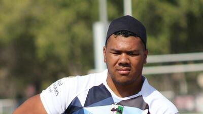 Rugby player Iziq Foa'i. Courtesy Rory Greene