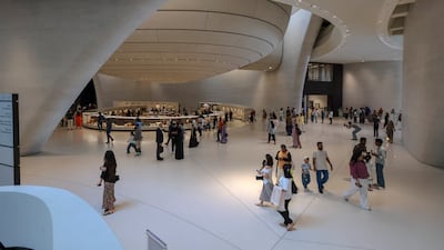 Zayed National Museum's programme explores the history, heritage and development of the UAE. Victor Besa / The National