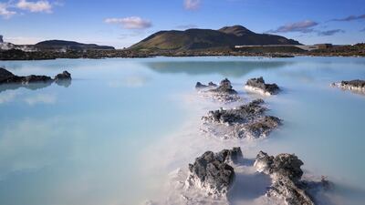 Iceland's Blue Lagoon is warm enough to bathe in, but can reach extreme temperatures. iStockphoto.com