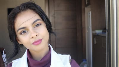 Yemeni activist Nada Al Ahdal, 16, ran away from home after her parents tried to force her to marry at the age of 10. Photo supplied by Nada Al Ahdal.