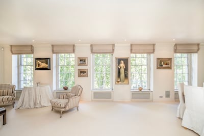 The two-bedroom apartment, on the third floor of 48 Berkley Square, is on the market for £6.5 million. Photo: Wetherell