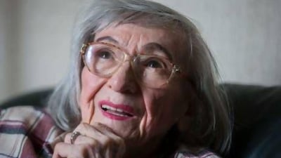Margot Woelk kept her wartime role hidden, even from her husband, until a few months after her 95th birthday.
