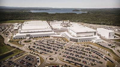 GlobalFoundries' headquarters in New York state. GlobalFoundries