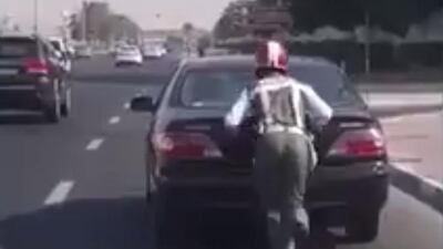 Screengrab courtesy Dubai Police / Twitter