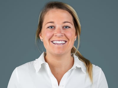 Georgia Watkins is the new general manager of Yas Padel. Photo: Vogue Fitness