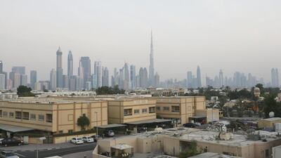 SMEs account for 86 per cent of the workforce in the private sector, according to the Ministry of Economy. Pictured, Dubai. Sarah Dea / The National