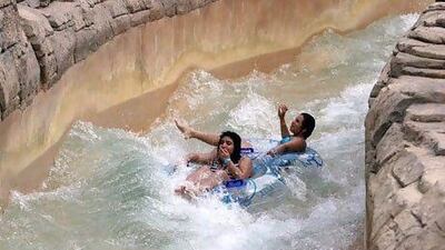 Aquaventure, which is part of the Atlantis resort on the Palm Jumeirah, came in at ninth position. Randi Sokoloff / The National
