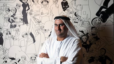 Abdulla Lutfi's latest exhibition is on display at Mestaria Gallery in Alserkal Avenue. Chris Whiteoak / The National