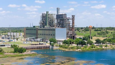 Power stations like this one in Austin, Texas, have been increasingly burdened by new data centres. Getty Images