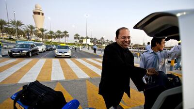 Abu Dhabi airport handled 1.41 million passengers in February, a year-on-year increase of 15.6 per cent. Silvia Razgova / The National