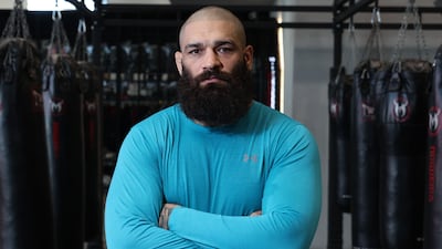 Heavyweight MMA fighter Pouya Rahmani has signed with the PFL. All pictures by Chris Whiteoak / The National